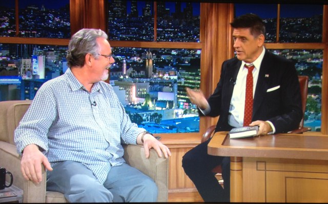 Craig Ferguson and Peter May