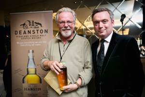 Peter May with Deanston Scottish Crime Novel of the Year